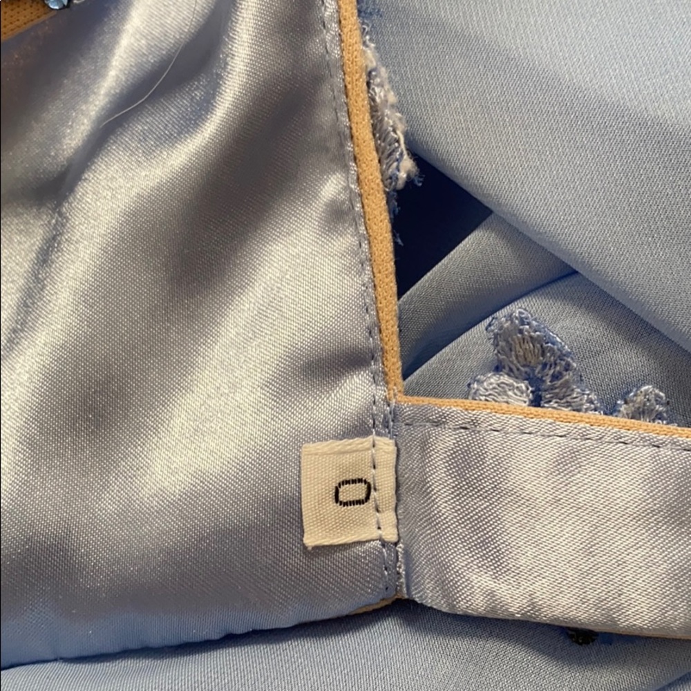 Periwinkle Prom Dress Two Piece